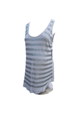 Load image into Gallery viewer, Liz Lang maternity tank top in grey with sequence. maternity clothes summer pregnancy
