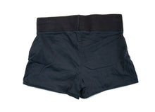 Load image into Gallery viewer, S Announcements Maternity  Shorts in Black  3&quot; inseam
