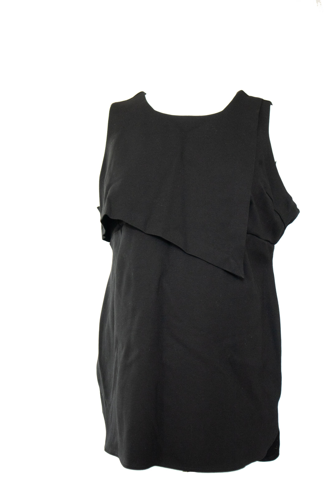 DUE DATE XXL Thyme Maternity Black Blouse