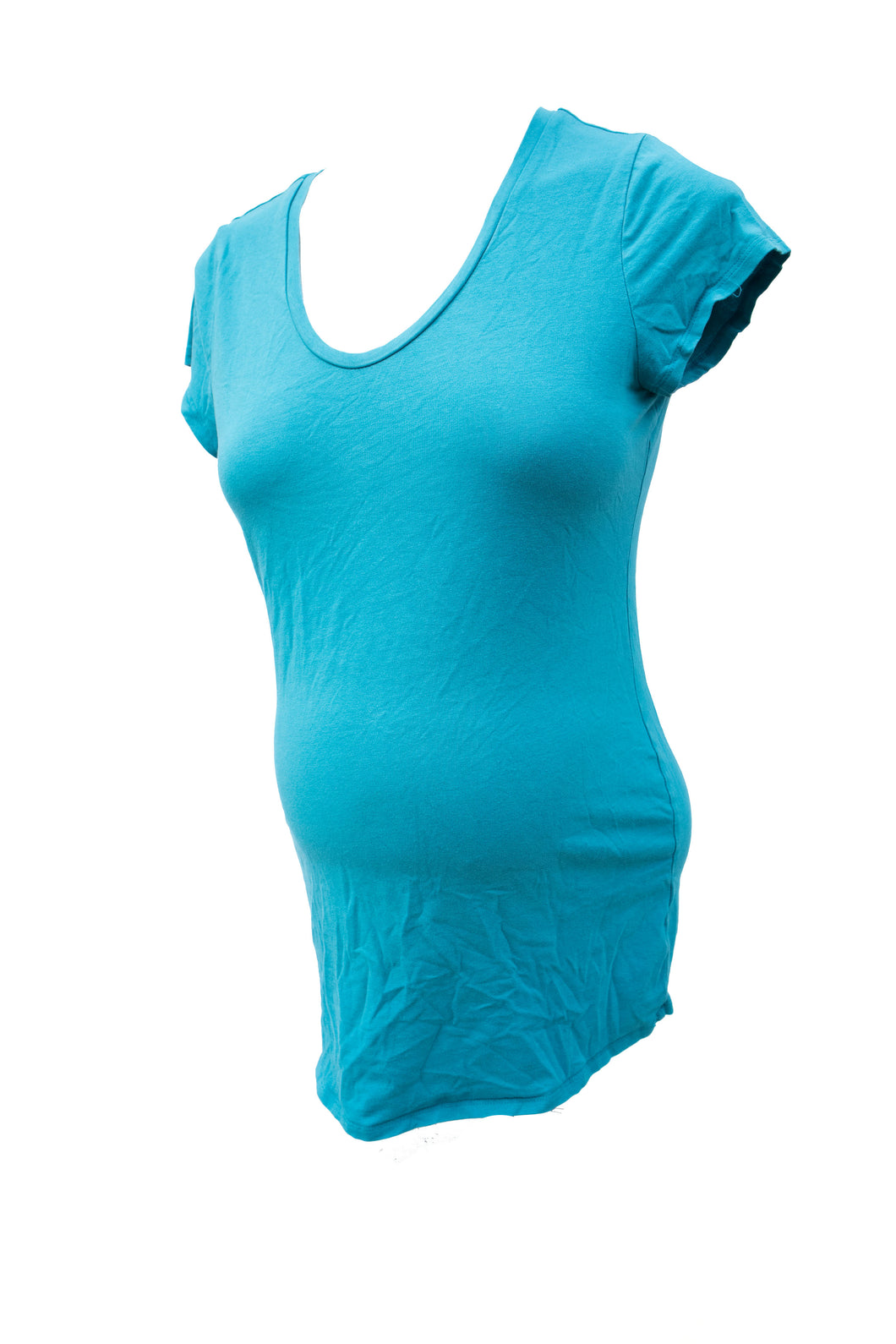 L Thyme Maternity T-shirt in Light Blue