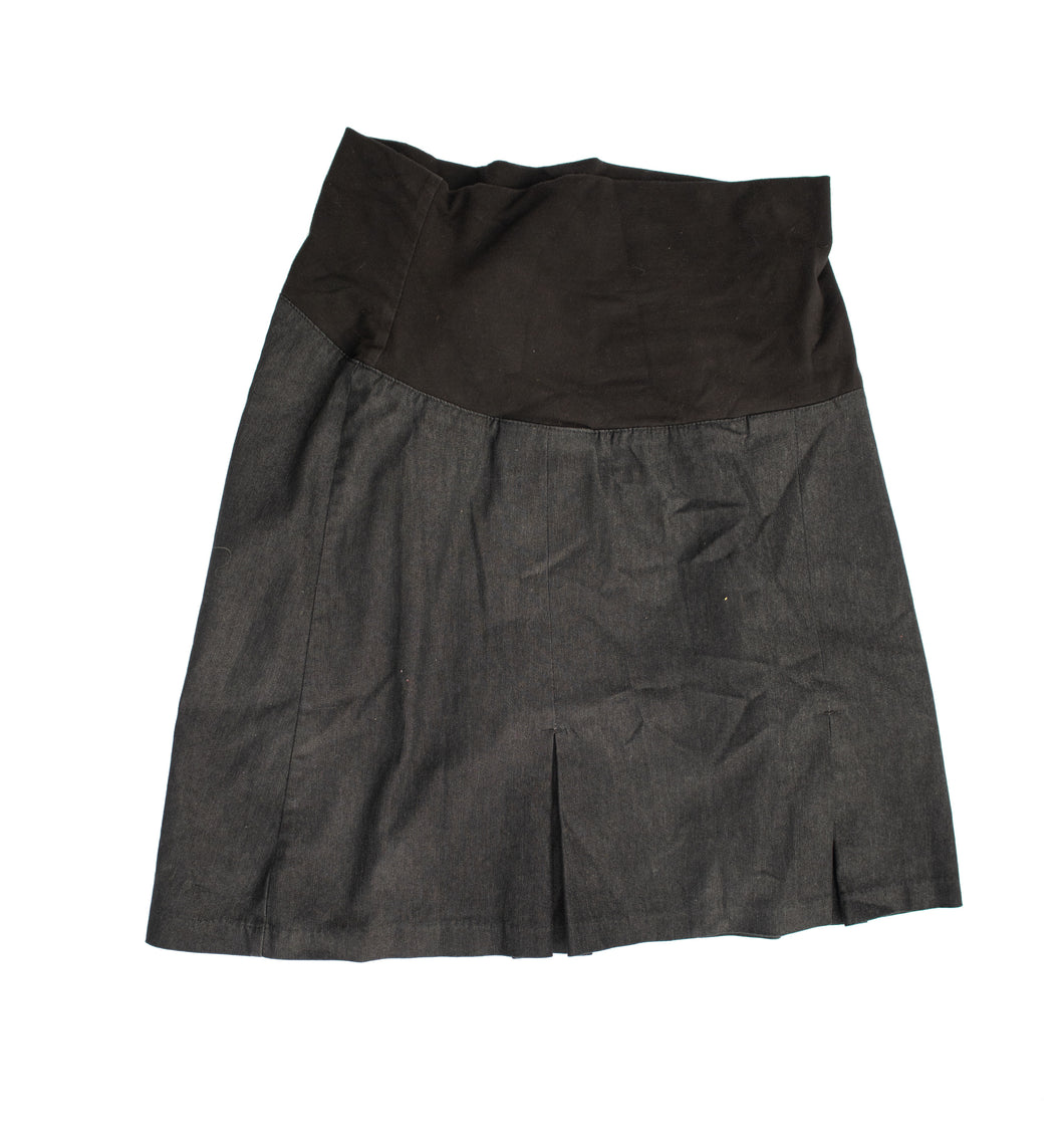 XL Thyme maternity Denim Skirt