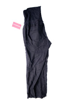 Load image into Gallery viewer, S Old Navy Maternity Linen Blend Pants in Black
