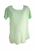 Load image into Gallery viewer, XS *New* Thyme Maternity Short Sleeve Top in Mint Green
