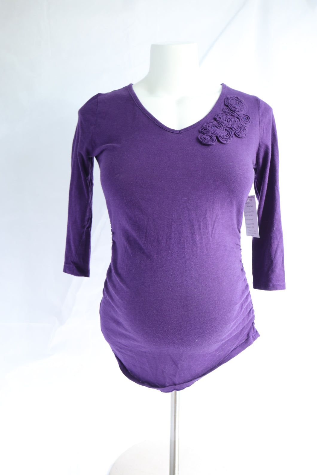 CLEARANCE S Two Hearts Maternity 3/4 Sleeve Top