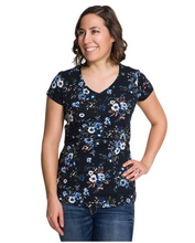 Load image into Gallery viewer, A lift access basic t-shirt This short sleeve top is for breastfeeding and is fitted. Momzelle Christine
