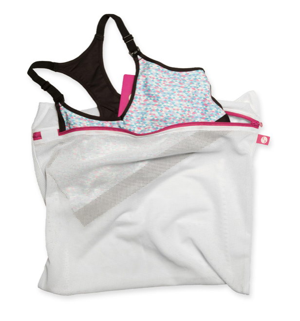 Mesh bra bag for nursing bras. Breastfeeding, pregnancy lingerie bag.