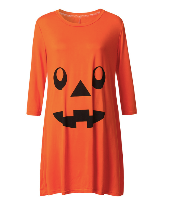 *New* Pumpkin Halloween Dress