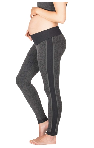A maternity legging for exercise. Activewear for a fit pregnancy.