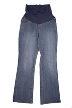 Charger l&#39;image dans la galerie, Bedondine maternity jeans Bootcut Jeans Maternity Pant Cloths Canada Canadian Affordable clothes grey blue wash
