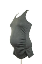 Charger l&#39;image dans la galerie, Maternity tank top grey Pregnancy clothes affordable
