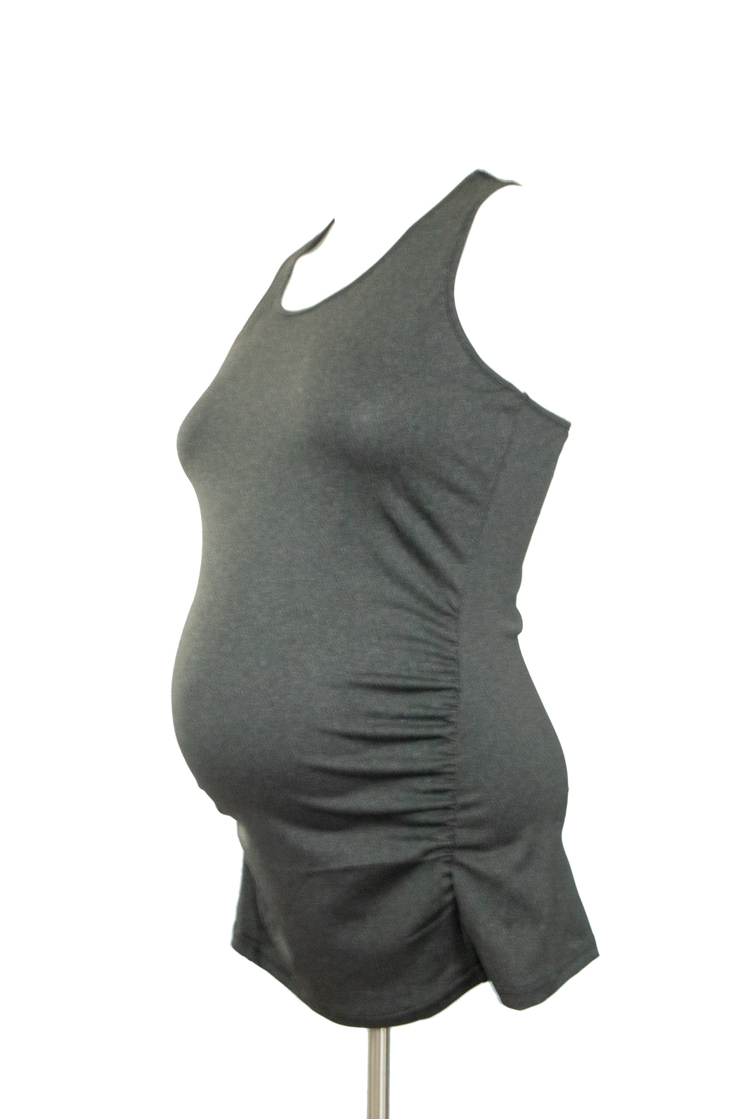 Maternity tank top grey Pregnancy clothes affordable